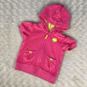 Carter’s Swim Cover Up Cupcake Pink Yellow 12M